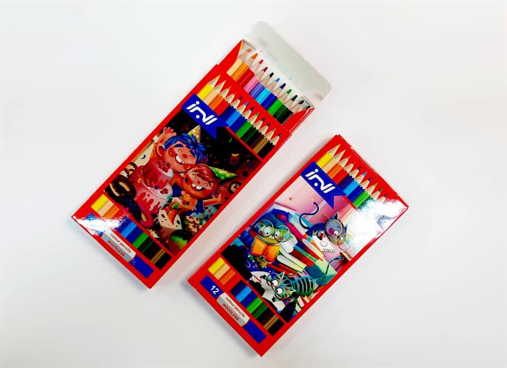 مداد رنگی ۱۲ رنگ البرز